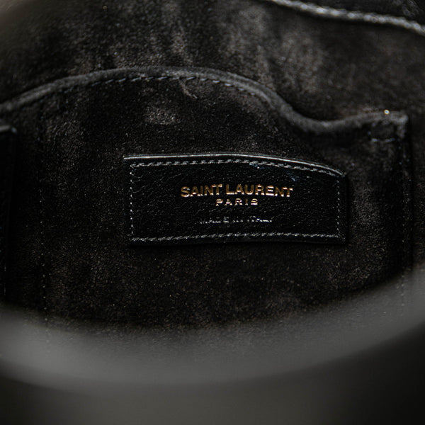 サンローラン サックドジュール ベイビー ハンドバッグ ショルダーバッグ 2WAY 421863 ブラック レザー レディース SAINT LAURENT 【中古】