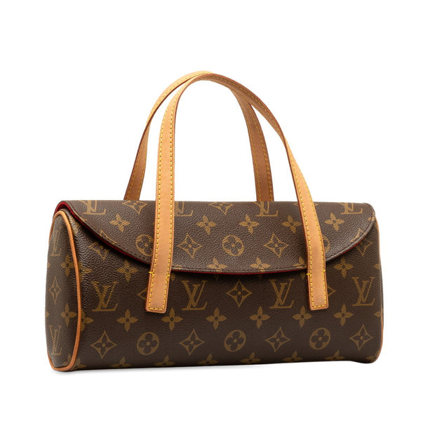 ルイ ヴィトン モノグラム ソナチネ ハンドバッグ M51902 ブラウン PVC レザー レディース LOUIS VUITTON 【中古】