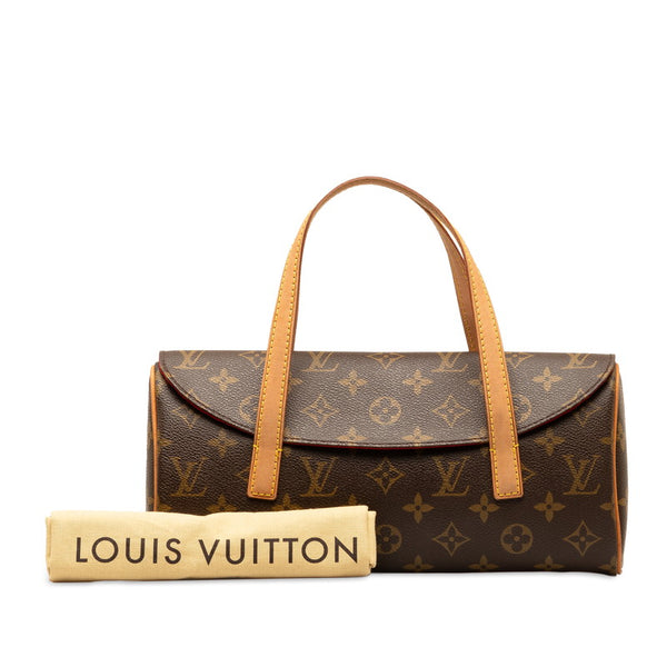 ルイ ヴィトン モノグラム ソナチネ ハンドバッグ M51902 ブラウン PVC レザー レディース LOUIS VUITTON 【中古】