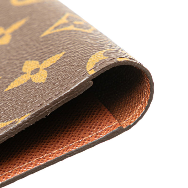 ルイ ヴィトン モノグラム アジェンダ ポッシュ 手帳カバー R20503 ブラウン PVC レザー メンズ LOUIS VUITTON 【中古】