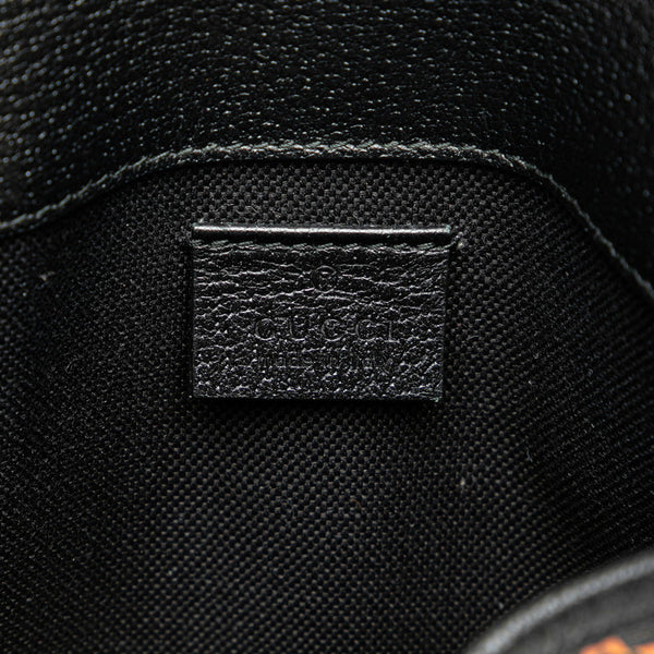 グッチ GGサイケデリック ウエストバッグ ボディバッグ 598113 ブラック マルチカラー PVC レザー レディース GUCCI 【中古】