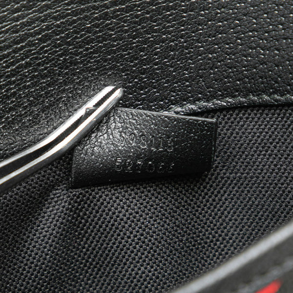 グッチ GGサイケデリック ウエストバッグ ボディバッグ 598113 ブラック マルチカラー PVC レザー レディース GUCCI 【中古】