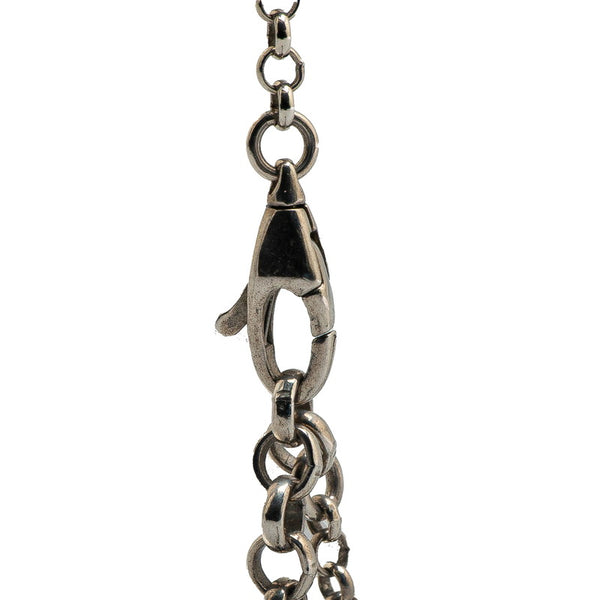 グッチ インターロッキングG ネックレス SV925 シルバー レディース GUCCI 【中古】