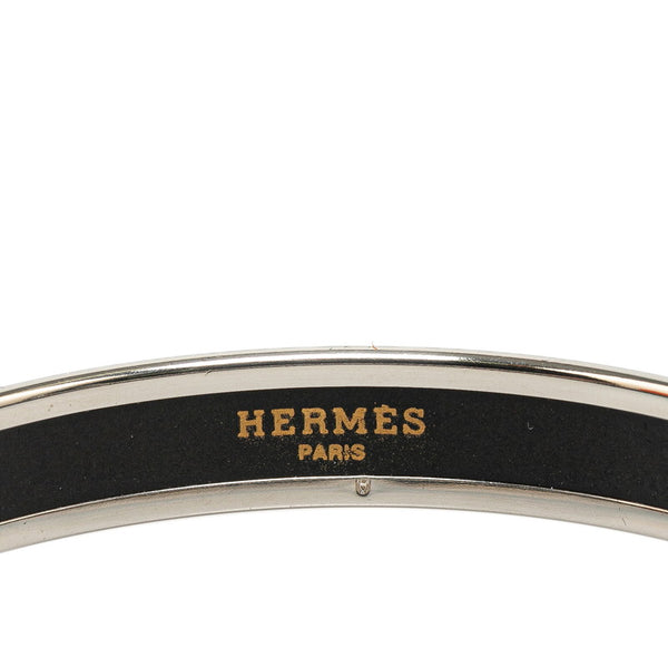 エルメス カレーシュ バングル サーモンピンク オレンジ メタル レディース HERMES 【中古】