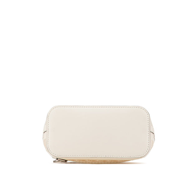 グッチ セガ SEGA コラボ GUCCYプリント ショルダーバッグ 511189 ホワイト ゴールド レザー レディース GUCCI 【中古】