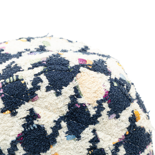 シャネル シャネル19 ココマーク チェーン ショルダーバッグ ハンドバッグ AP0945 ホワイト ネイビー マルチカラー ツイード レザー レディース CHANEL 【中古】