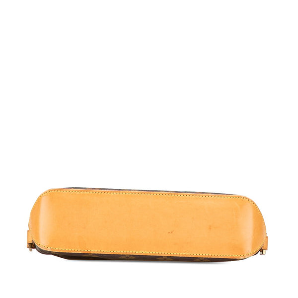 ルイ ヴィトン モノグラム トロター 斜め掛け ショルダーバッグ  M51240 ブラウン PVC レザー レディース LOUIS VUITTON 【中古】