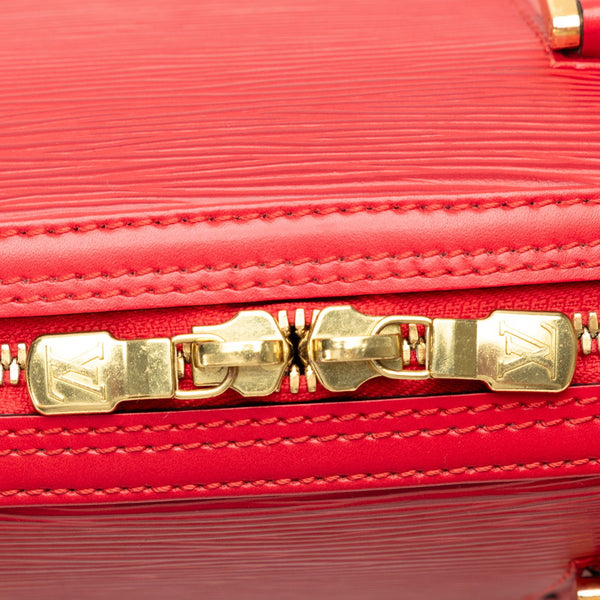 ルイ ヴィトン エピ ジャスミン ハンドバッグ M52087 カスティリアンレッド レザー レディース LOUIS VUITTON 【中古】