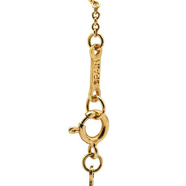 ティファニー オープンティアドロップ ネックレス K18YG イエローゴールド レディース TIFFANY&Co. 【中古】
