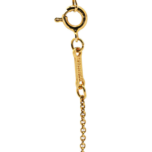 ティファニー オープンティアドロップ ネックレス K18YG イエローゴールド レディース TIFFANY&Co. 【中古】