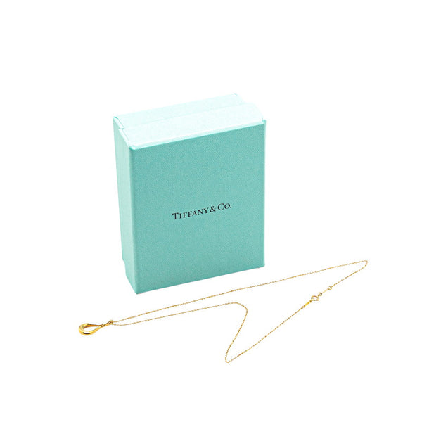 ティファニー オープンティアドロップ ネックレス K18YG イエローゴールド レディース TIFFANY&Co. 【中古】