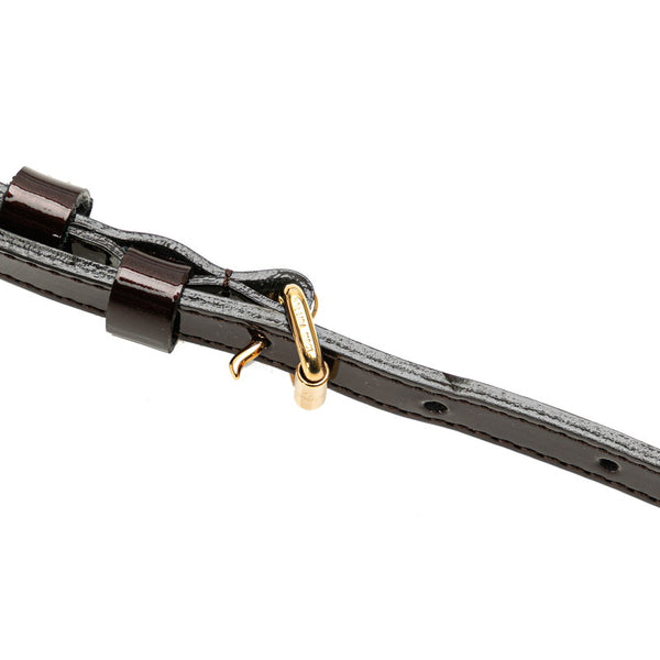 ルイ ヴィトン モノグラム ヴェルニ ロスモアPM 斜め掛け ショルダーバッグ M91547 アマラント ワインレッド パテントレザー レディース LOUIS VUITTON 【中古】