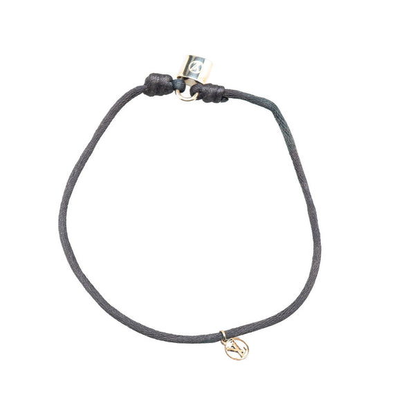 ルイ ヴィトン ブラスレ シルバー ロックイット ブレスレット Q05173 シルバー ブラック SV925 シルバー レディース LOUIS VUITTON 【中古】