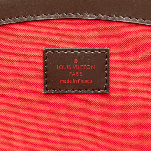 ルイ ヴィトン ダミエ ヴェローナGM ハンドバッグ N41119 ブラウン PVC レザー レディース LOUIS VUITTON 【中古】