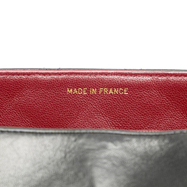 シャネル ダイアナ25 ココマーク チェーン ショルダーバッグ  ブラック ゴールド ラムスキン レディース CHANEL 【中古】