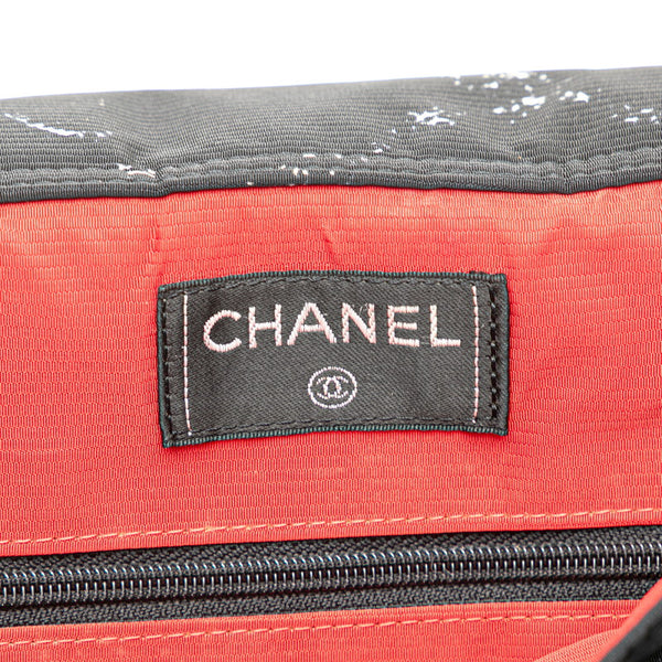 シャネル 旧トラベルライン リュック バックパック ブラック ナイロン レディース CHANEL 【中古】