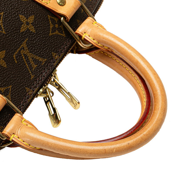 ルイ ヴィトン モノグラム アルマ ハンドバッグ M51130 ブラウン PVC レザー レディース LOUIS VUITTON 【中古】