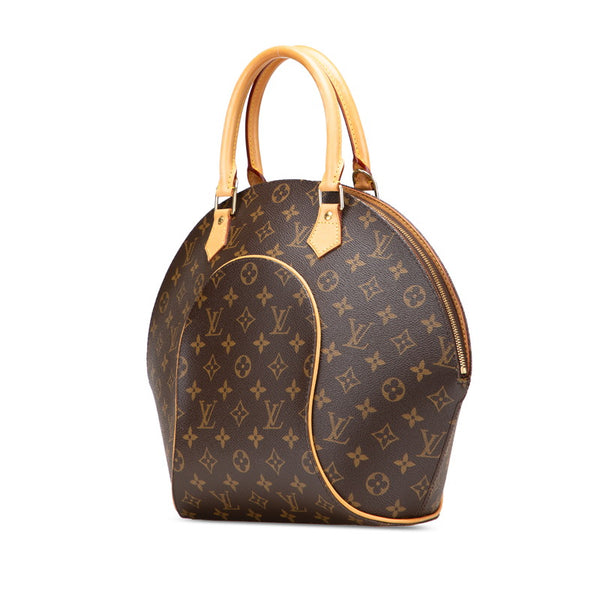 ルイ ヴィトン モノグラム エリプスMM ハンドバッグ M51126 ブラウン PVC レザー レディース LOUIS VUITTON 【中古】