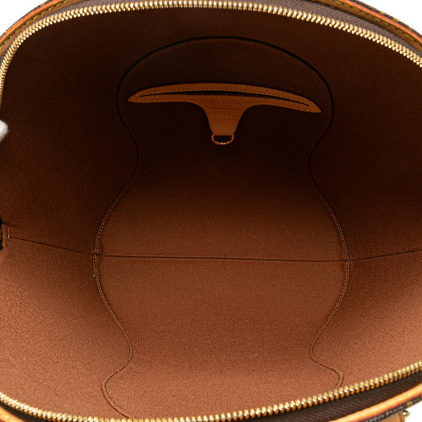 ルイ ヴィトン モノグラム エリプスMM ハンドバッグ M51126 ブラウン PVC レザー レディース LOUIS VUITTON 【中古】