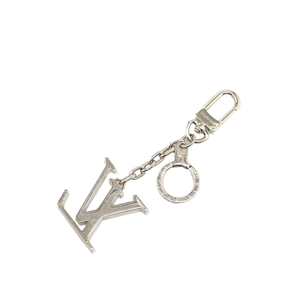 ルイ ヴィトン ポルト クレ イニシャルLV チャーム M65071 シルバー メタル レディース LOUIS VUITTON 【中古】