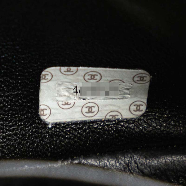 シャネル マトラッセ ココマーク ミニハンドバッグ ブラック ラムスキン レディース CHANEL 【中古】