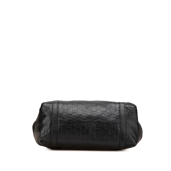 グッチ グッチシマ トートバッグ 233607 ブラック レザー レディース GUCCI 【中古】