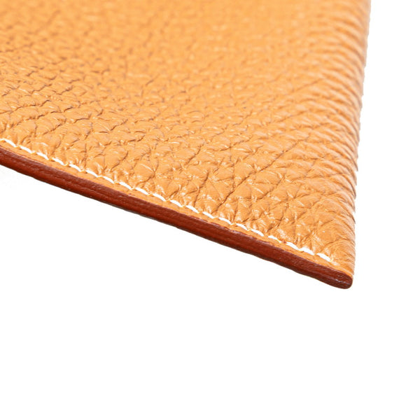 エルメス ドキュメントケース ブラウン トゴ レディース HERMES 【中古】