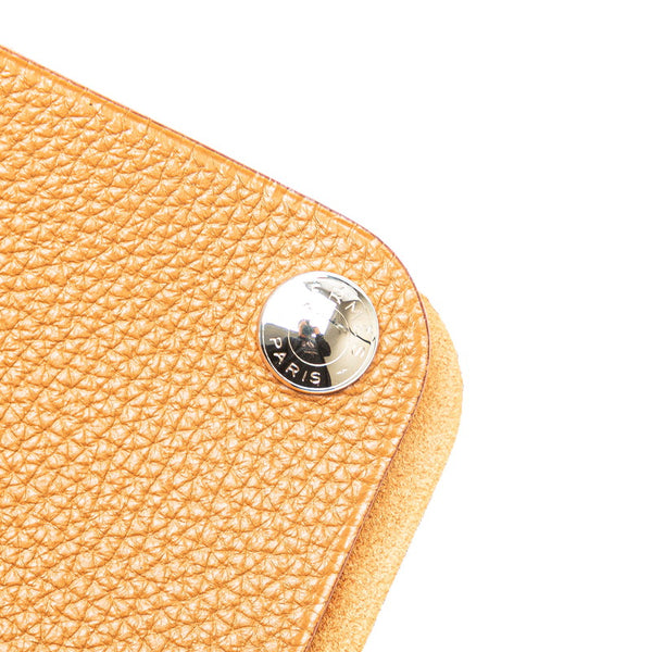 エルメス ドキュメントケース ブラウン トゴ レディース HERMES 【中古】