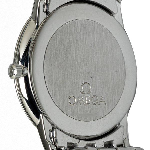 オメガ デビル 腕時計 4510.51 クオーツ ブラック文字盤 ステンレススチール メンズ OMEGA 【中古】