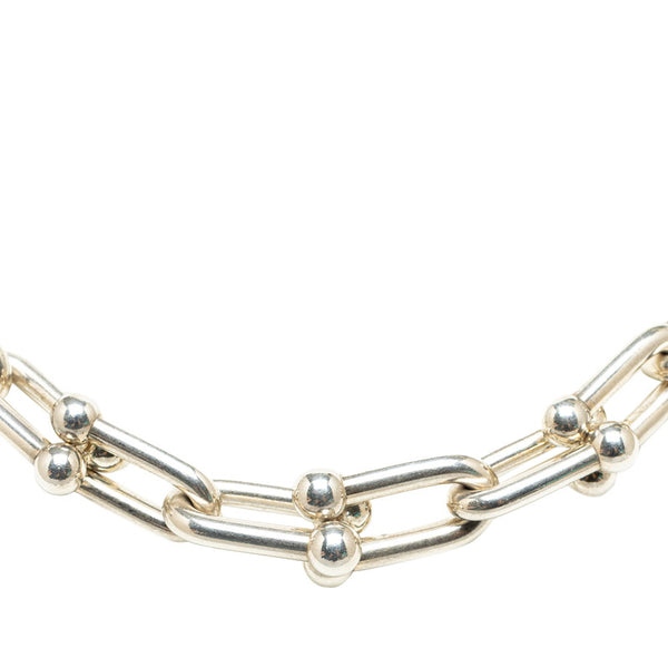 ティファニー ハードウェア グラジュエイテッド リンク ネックレス シルバー SV925 シルバー レディース TIFFANY&Co. 【中古】