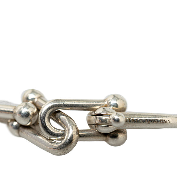 ティファニー ハードウェア グラジュエイテッド リンク ネックレス シルバー SV925 シルバー レディース TIFFANY&Co. 【中古】