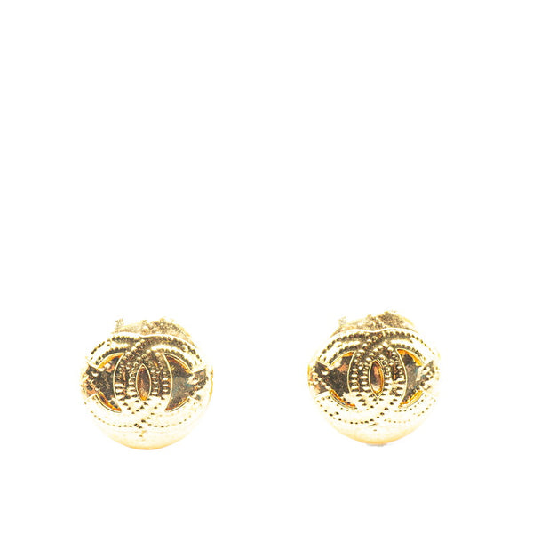 シャネル ヴィンテージ ココマーク イヤリング ゴールド メッキ レディース CHANEL 【中古】