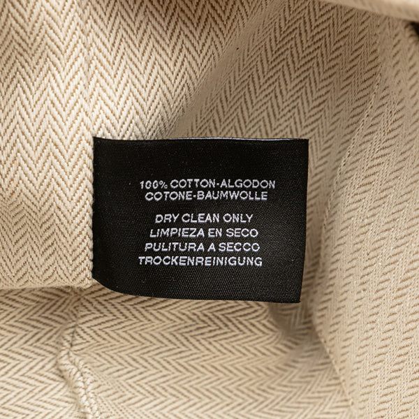 エルメス ブリッド ア ブラックPM ハンドバッグ ポーチ ハイビスカス ピンク コットン レディース HERMES 【中古】