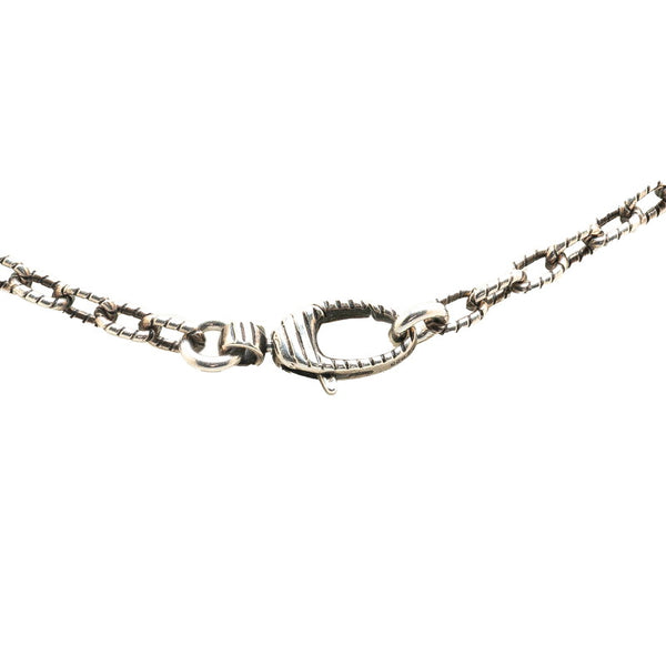 グッチ インターロッキングG チェーン ペンダントネックレス SV925 シルバー レディース GUCCI 【中古】