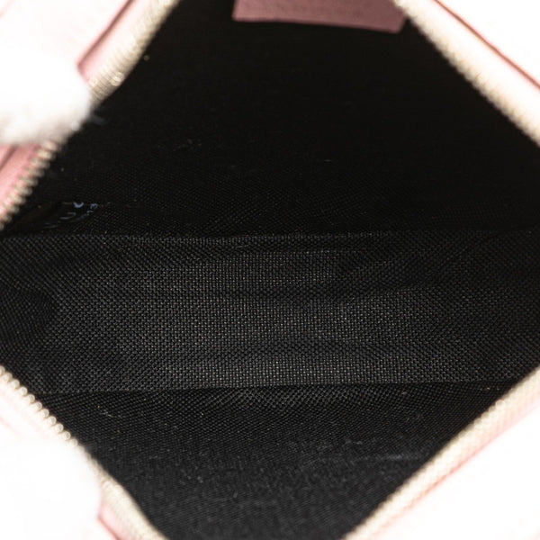 グッチ GGサイケデリック 斜め掛け ショルダーバッグ 603938 ピンク マルチカラー PVC レザー レディース GUCCI 【中古】