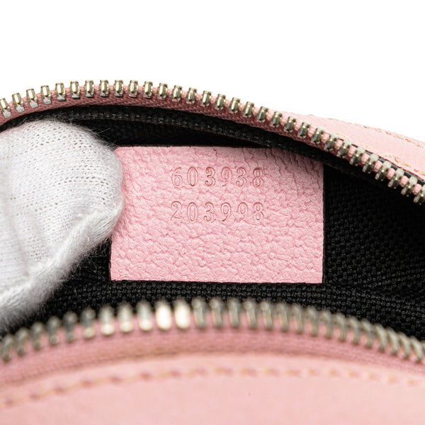 グッチ GGサイケデリック 斜め掛け ショルダーバッグ 603938 ピンク マルチカラー PVC レザー レディース GUCCI 【中古】