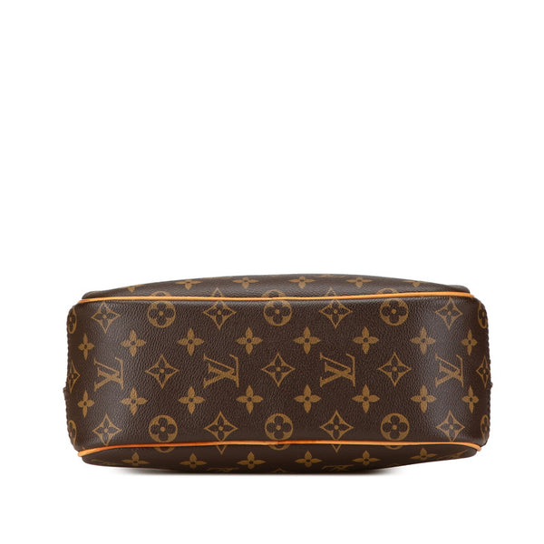 ルイ ヴィトン モノグラム トゥルーヴィル ハンドバッグ M42228 ブラウン PVC レザー レディース LOUIS VUITTON 【中古】