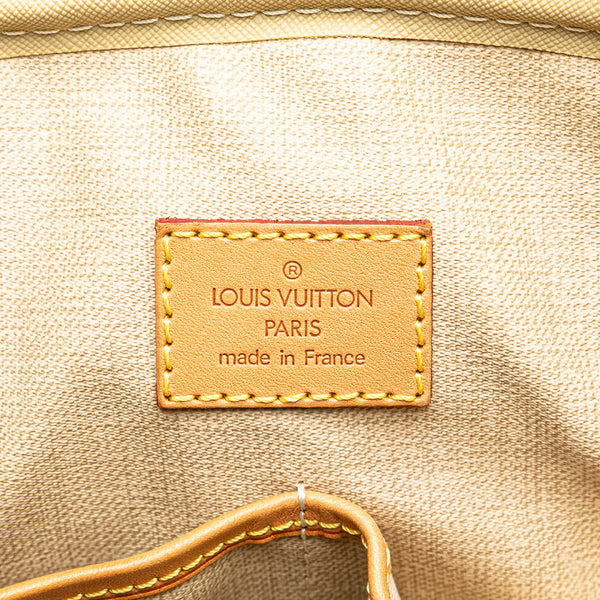 ルイ ヴィトン モノグラム トゥルーヴィル ハンドバッグ M42228 ブラウン PVC レザー レディース LOUIS VUITTON 【中古】