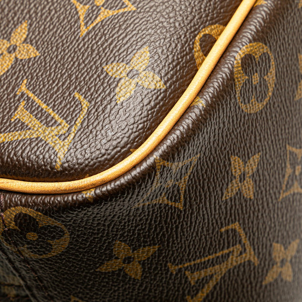 ルイ ヴィトン モノグラム トゥルーヴィル ハンドバッグ M42228 ブラウン PVC レザー レディース LOUIS VUITTON 【中古】