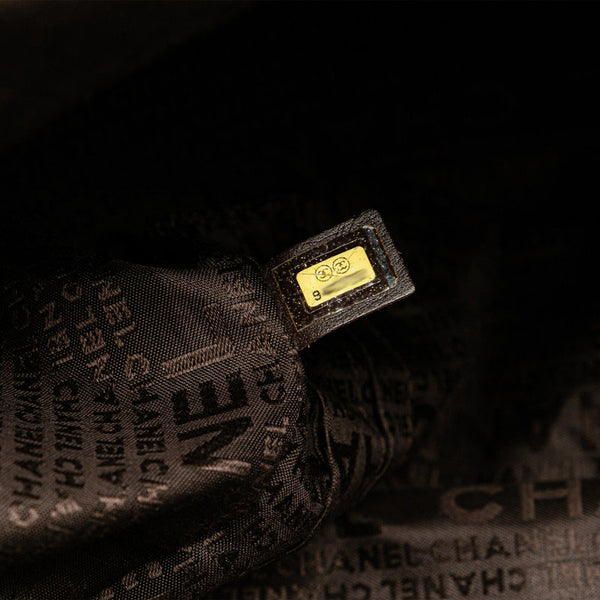 シャネル チョコバー トートバッグ ショルダーバッグ A26135 ブラウン キャビアスキン レディース CHANEL 【中古】