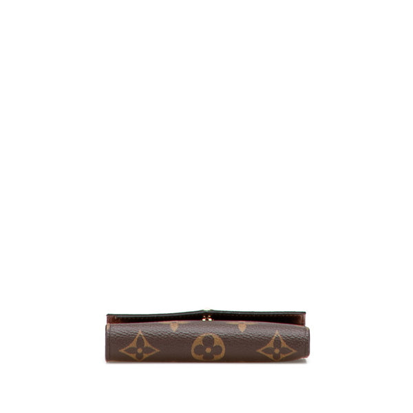 ルイ ヴィトン モノグラム ポルトフォイユ ヴィクトリーヌ 三つ折り財布 M62472 ブラウン PVC レディース LOUIS VUITTON 【中古】
