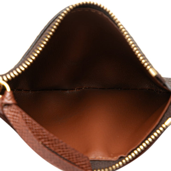 ルイ ヴィトン モノグラム ポルトフォイユ ヴィクトリーヌ 三つ折り財布 M62472 ブラウン PVC レディース LOUIS VUITTON 【中古】