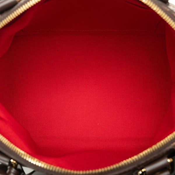ルイ ヴィトン ダミエ ヴェローナPM  ハンドバッグ ショルダーバッグ N41117 ブラウン PVC レザー レディース LOUIS VUITTON 【中古】