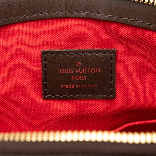 ルイ ヴィトン ダミエ ヴェローナPM  ハンドバッグ ショルダーバッグ N41117 ブラウン PVC レザー レディース LOUIS VUITTON 【中古】