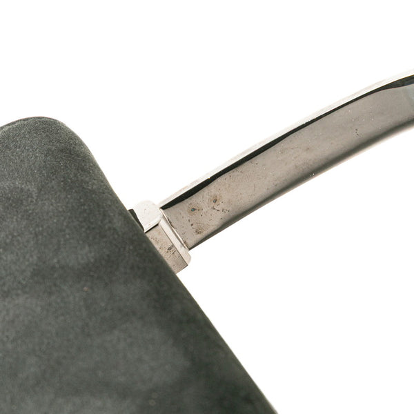 サルヴァトーレフェラガモ ハンドバッグ ショルダーバッグ 2WAY ブラック ヌバック レディース Salvatore Ferragamo 【中古】