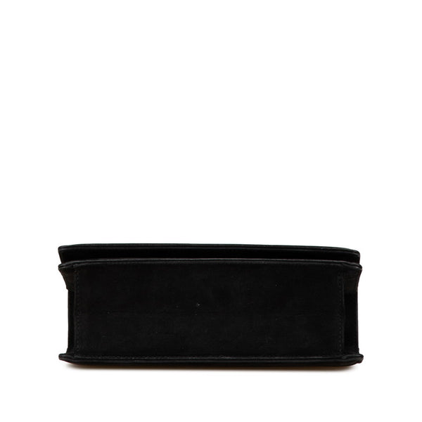 サルヴァトーレフェラガモ ハンドバッグ ショルダーバッグ 2WAY ブラック ヌバック レディース Salvatore Ferragamo 【中古】