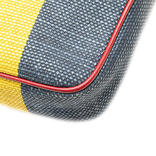 グッチ バイアデラ ボディバッグ ウエストバッグ 625895 マルチカラー キャンバス レザー レディース GUCCI 【中古】