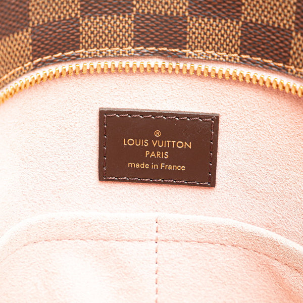 ルイ ヴィトン ダミエ ジャージー トートバッグ N44041 マグノリア ブラウン ピンク PVC レザー レディース LOUIS VUITTON 【中古】