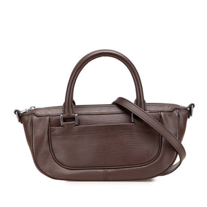 ルイ ヴィトン エピ ダヌーラPM ハンドバッグ ショルダーバッグ 2WAY M5891D モカ ブラウン レザー レディース LOUIS VUITTON 【中古】