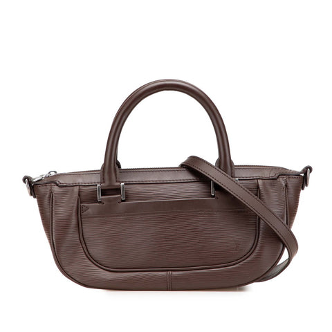 ルイ ヴィトン エピ ダヌーラPM ハンドバッグ ショルダーバッグ 2WAY M5891D モカ ブラウン レザー レディース LOUIS VUITTON 【中古】